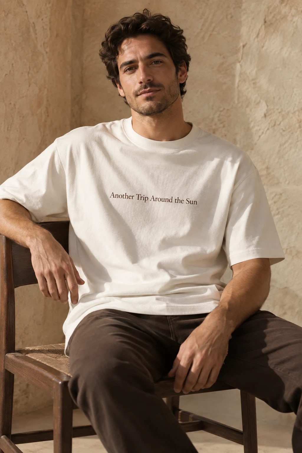 The oversized Another Trip Around the Sun birthday tee