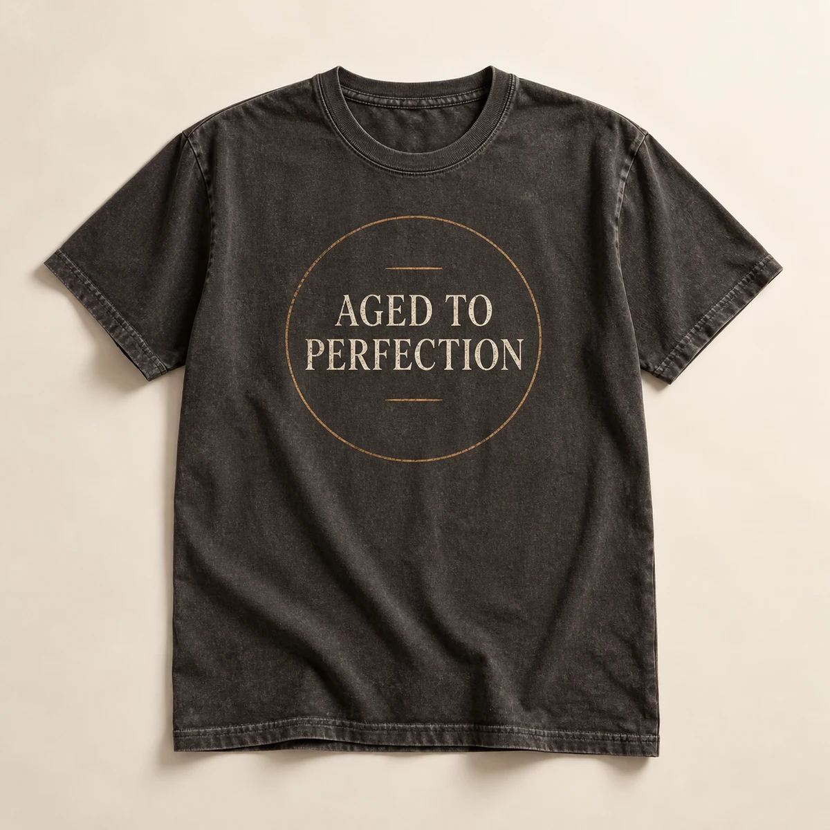 Aged to Perfection vintage-inspired birthday tee